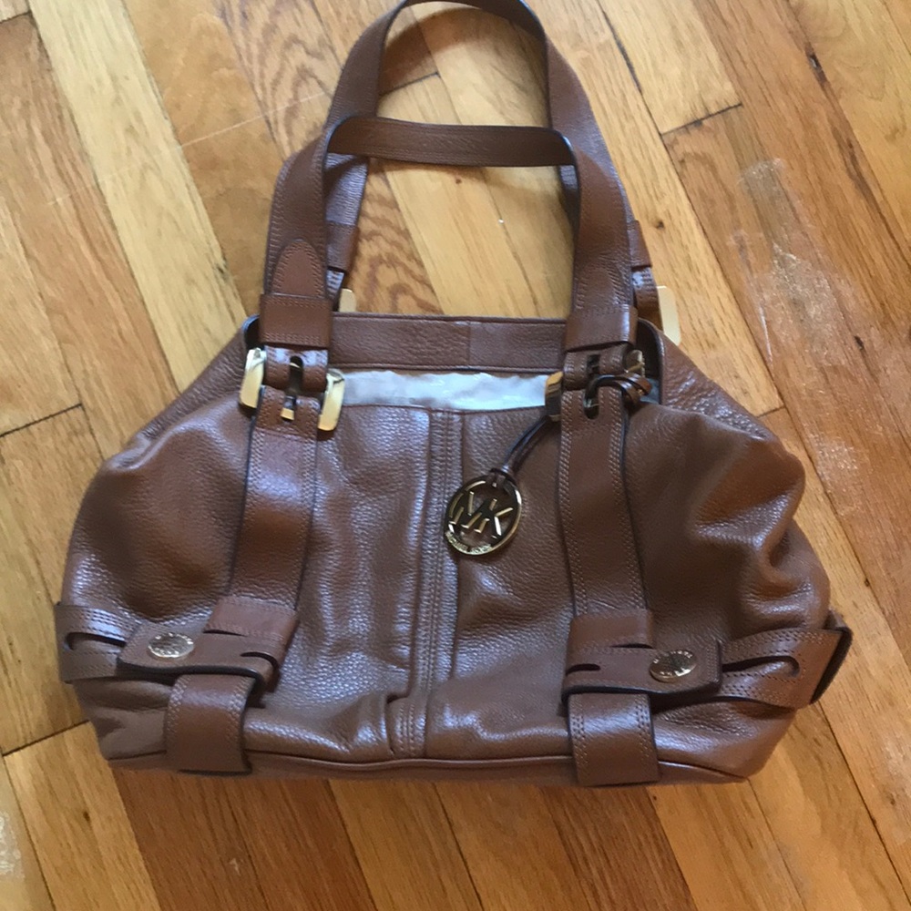 Michael Kors Leather Satchel